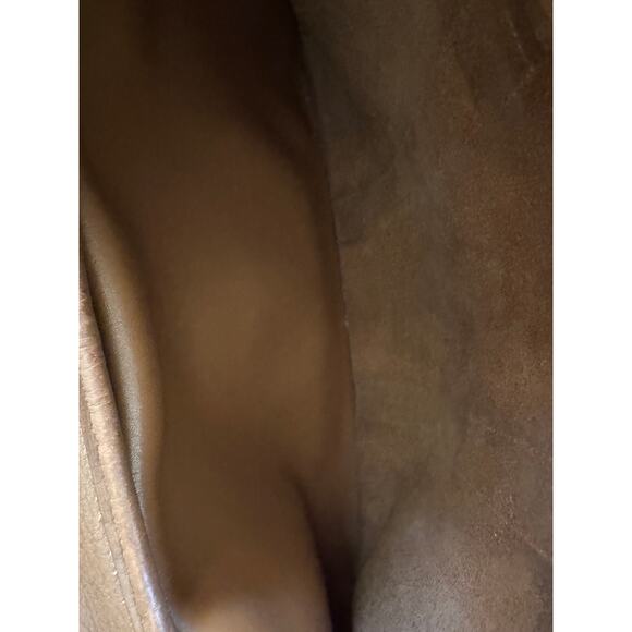 Coach 100% Leather Vintage Taupe Briefcase NO STRAPS - Picture 6 of 10